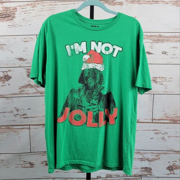 Star Wars Christmas Tee Shirt Darth Vader XL - Picture 1 of 4